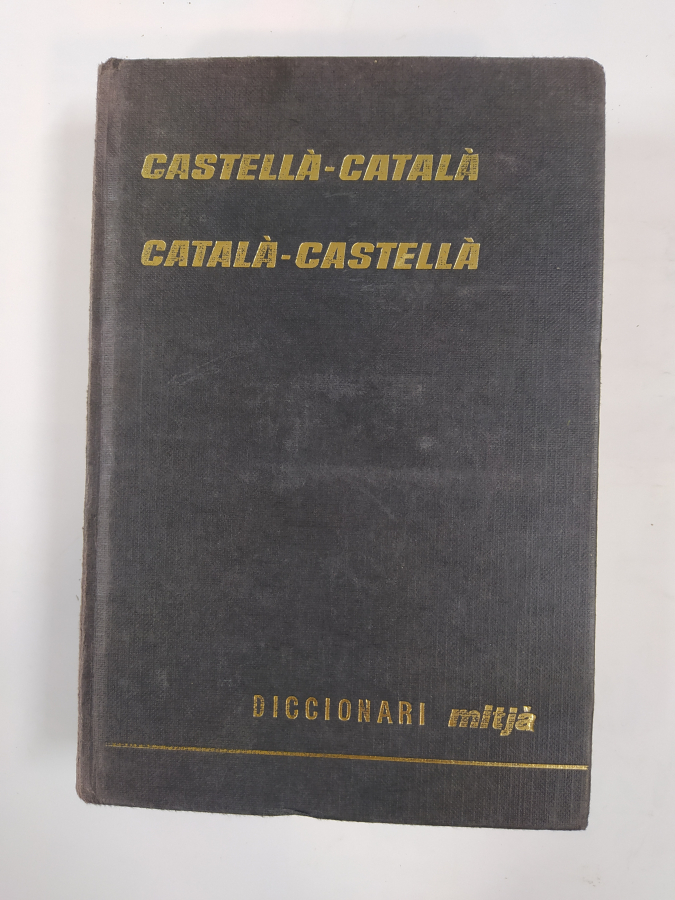 DICCIONARI CASTELLÀ-CATALÀ, DICCIONARIO CATALÁN-CASTELLANO VOX BIBLIOGRAF