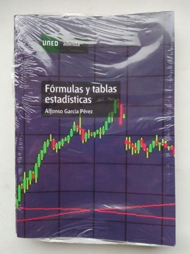 FORMULAS Y TABLAS ESTADISTICAS. ALFONSO GARCIA PEREZ. ADENDA UNED. NUEVO. TDK551