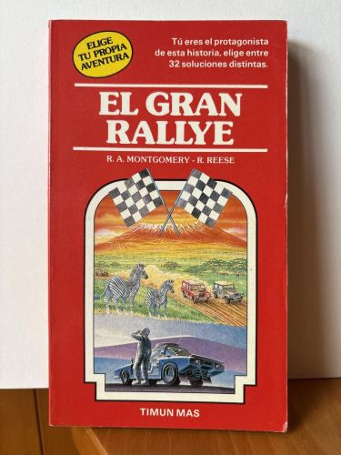 El gran rallye. Elige tu propia aventura 7.
