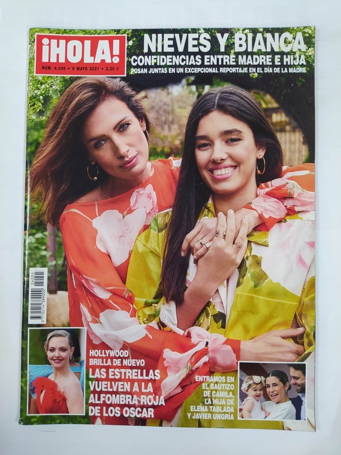 REVISTA ¡HOLA! Nº 4005. 5 MAYO 2021. NIEVES Y BIANCA. TDKR84