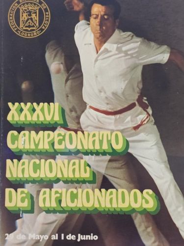 REVISTA - PELOTA MANO - XXXVI - CAMPEONATO NACIONAL DE AFICIONADOS - 1975 - LA RIOJA