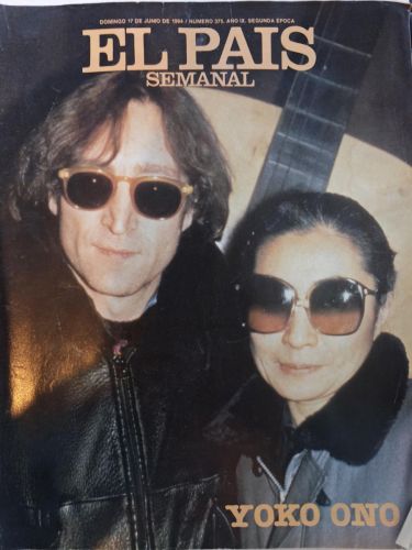 revista el pais semanal - año 1984 - n 375 - yoko ono - tdkc108