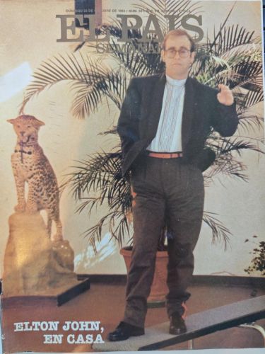 revista el pais semanal - año 1983 - n 341 - elton john - tdkc108