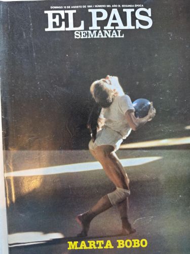 revista el pais semanal - año 1984 - n 383 - marta bobo - tdkc108