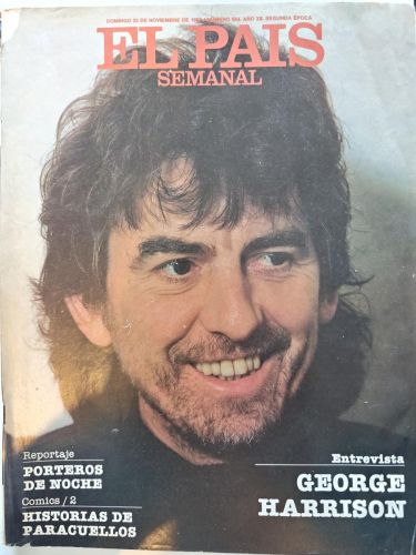 revista el pais semanal - año 1987 - n 554 - george harrison - tdkc108