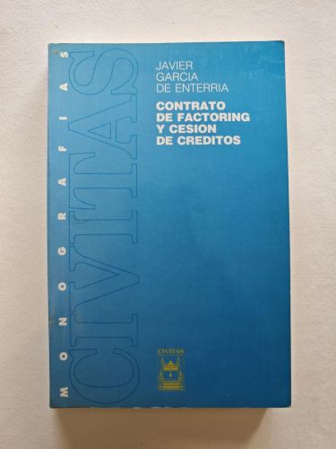 Contrato de factoring y cesión de créditos