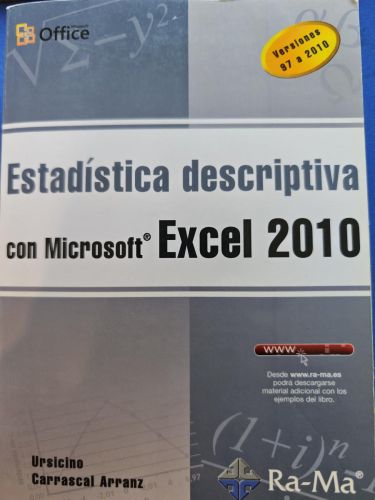 Estadística descriptiva con Microsoft Excel 2010