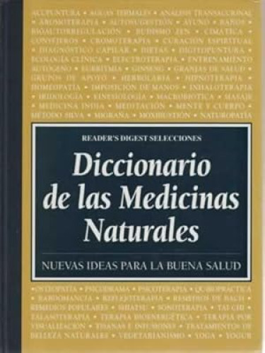 Diccionario de las medicinas naturales
