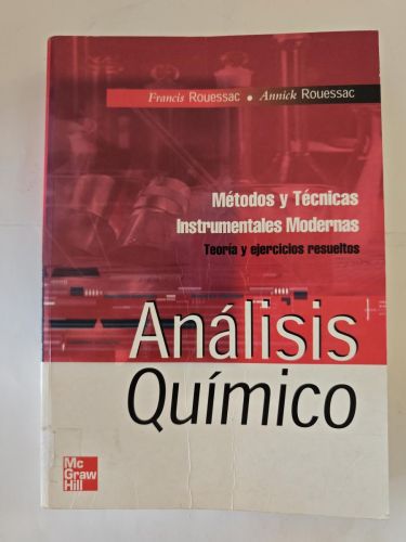 ANALISIS QUIMICO. METODOS Y TECNICAS INSTRUMENTALES MODERNAS