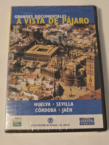 DVD A VISTA DE PAJARO - HUELVA, SEVILLA, CORDOBA, JAEN - GRANDES DOCUMENTALES 