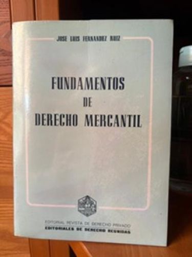Fundamentos de derecho mercantil