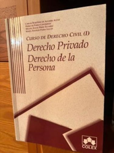 Derecho privado, derecho de la persona