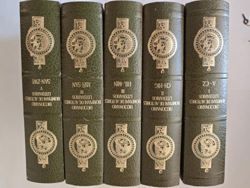Diccionario Bompiani de autores literarios 