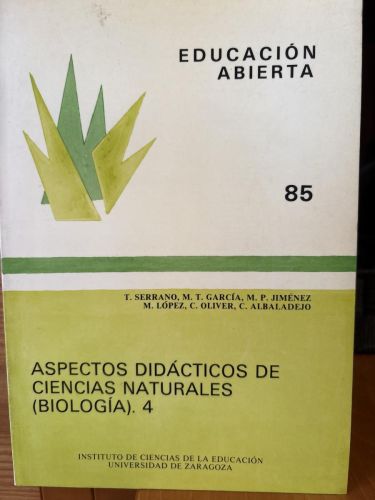 Aspectos didácticos de ciencias naturales (biología), 4. educación abierta