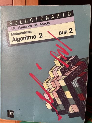 Algoritmo, 2 BUP. Solucionario
