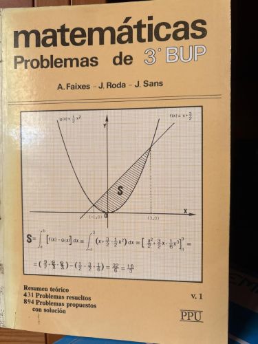 MATEMATICAS PROBLEMAS I 3 BUP. volumen 1