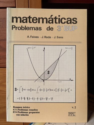 Matemáticas. Problemas de 3 BUP (volumen.2)