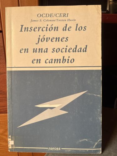 Inserción de los jóvenes en una sociedad en cambio