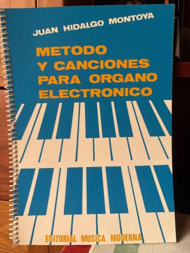 Método y canciones para órgano electrónico