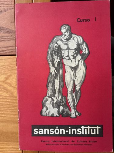 SANSÓN-INSTITUT. CURSO I. EJERCICIOS BASICOS 