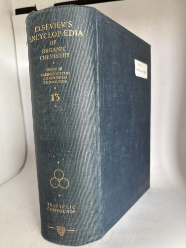 OF ORGANIC CHEMISTRY. VOLUMEN 13 TRCYCLIC COMPOUNDS. SERIES III
