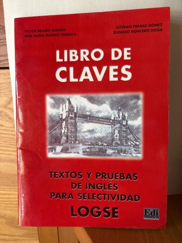 Selectividad, inglés, LOGSE. Textos y pruebas