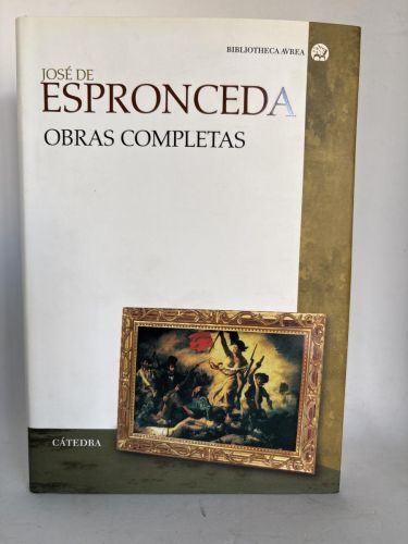 OBRAS COMPLETAS JOSE DE ESPRONCEDA