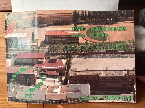 CATALOGO DE ALUMNOS CENTRO SAGRADO CORAZON JESUITAS DE LOGROÑO. CURSO 1990/91