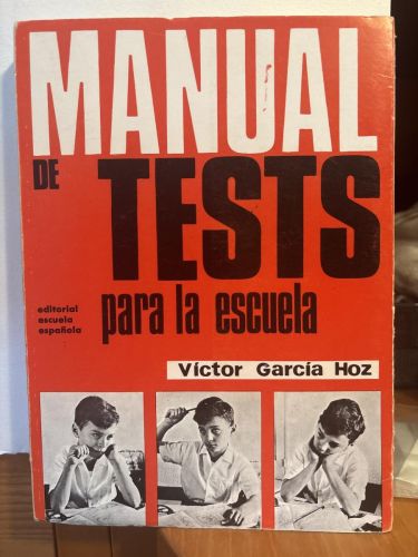 Manual de tests para la escuela