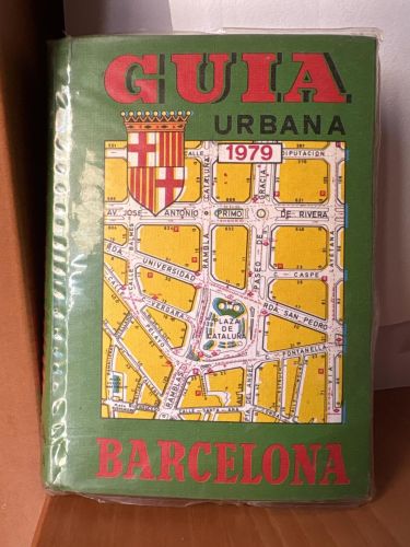 Guía urbana de Barcelona 1979 TOMO II