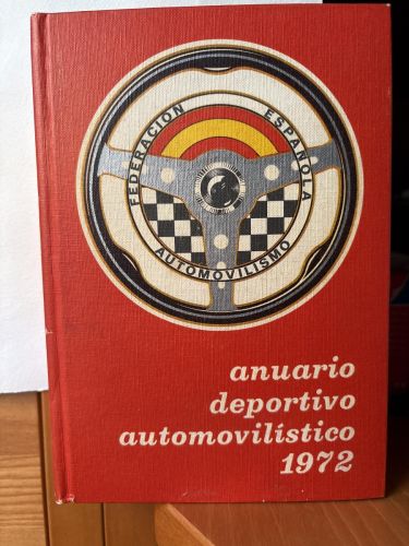 Anuario Deportivo Automovilístico 1972