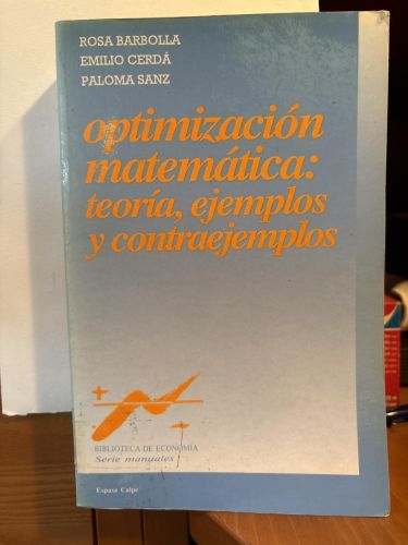 Optimización matemática