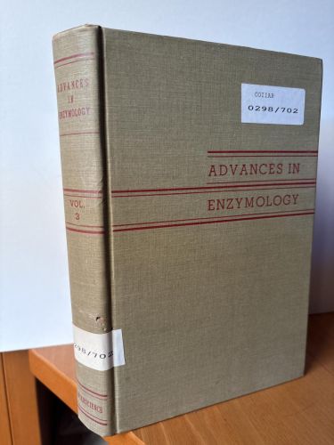 ADVANCES IN ENZYMOLOGY AND RELATED SUBJECTS OF BIOCHEMISTRY. VOLUMEN III