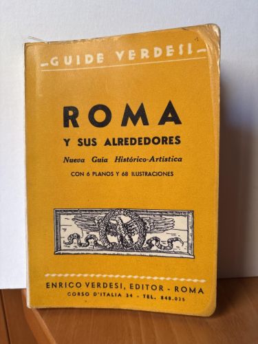 ROMA Y SUS ALREDEDORES. NUEVA GUIA DE ROMA.