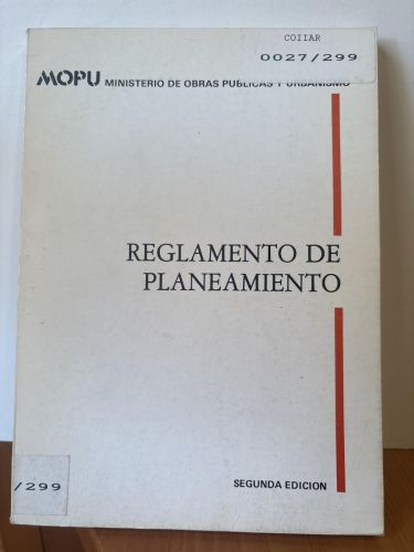 Reglamento de planeamiento