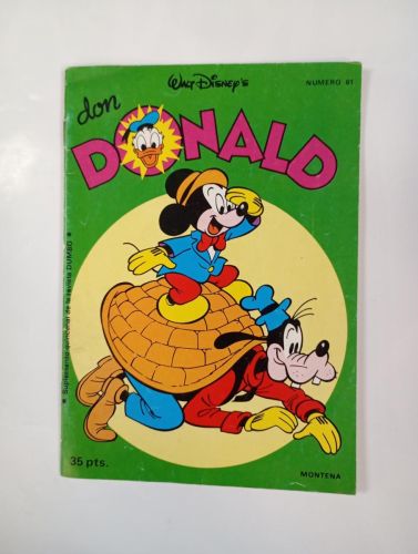 DON DONALD Nº 61. WALT DISNEY.