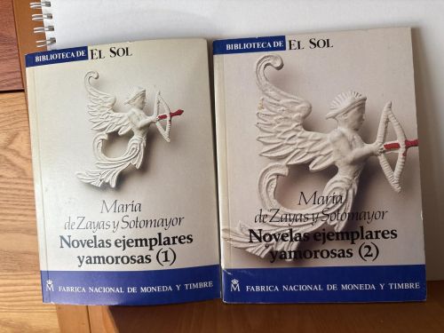 Novelas ejemplares y amorosas I Y II. COLECCION BIBLIOTECA DE EL SOL Nº49 Y 50