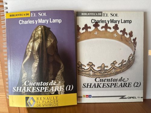 Cuentos De SHAKESPEARE (1 Y 2) COLECCION BIBLIOTECA DE EL SOL Nº46 Y 47