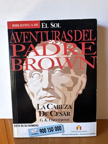 AVENTURAS DEL PADRE BROWN. LA CABEZA DEL CESAR. COLECCION BIBLIOTECA D EL SOL Nº137