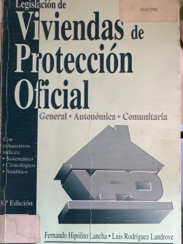 Legislación de viviendas de protección oficial