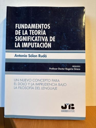 Fundamentos de la teoría significativa de la imputación