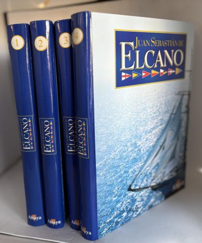 Juan Sebastián de Elcano. OBRA COMPLETA. 4 VOLUMENES