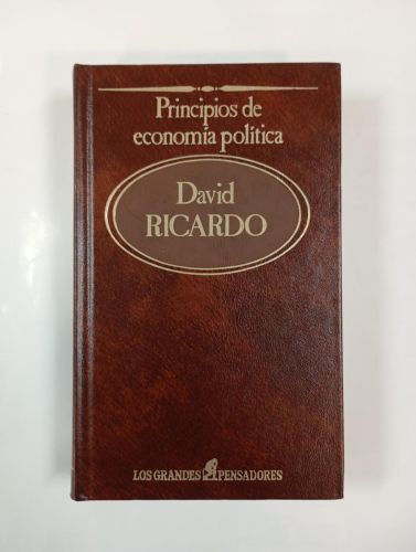 Principios de economía política. Los grandes pensadores 74.